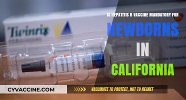 Is Hepatitis B Vaccine Mandatory for Newborns in California?