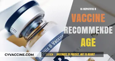 Hepatitis B Vaccine: Recommended Ages and Essential Information