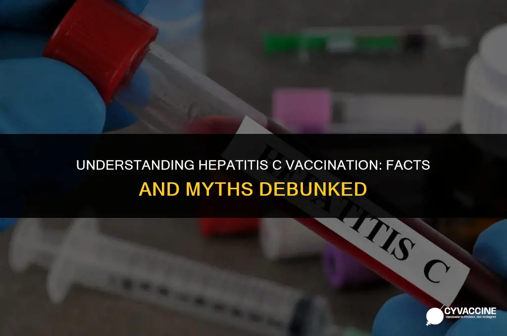 is hepatitis c a live vaccine