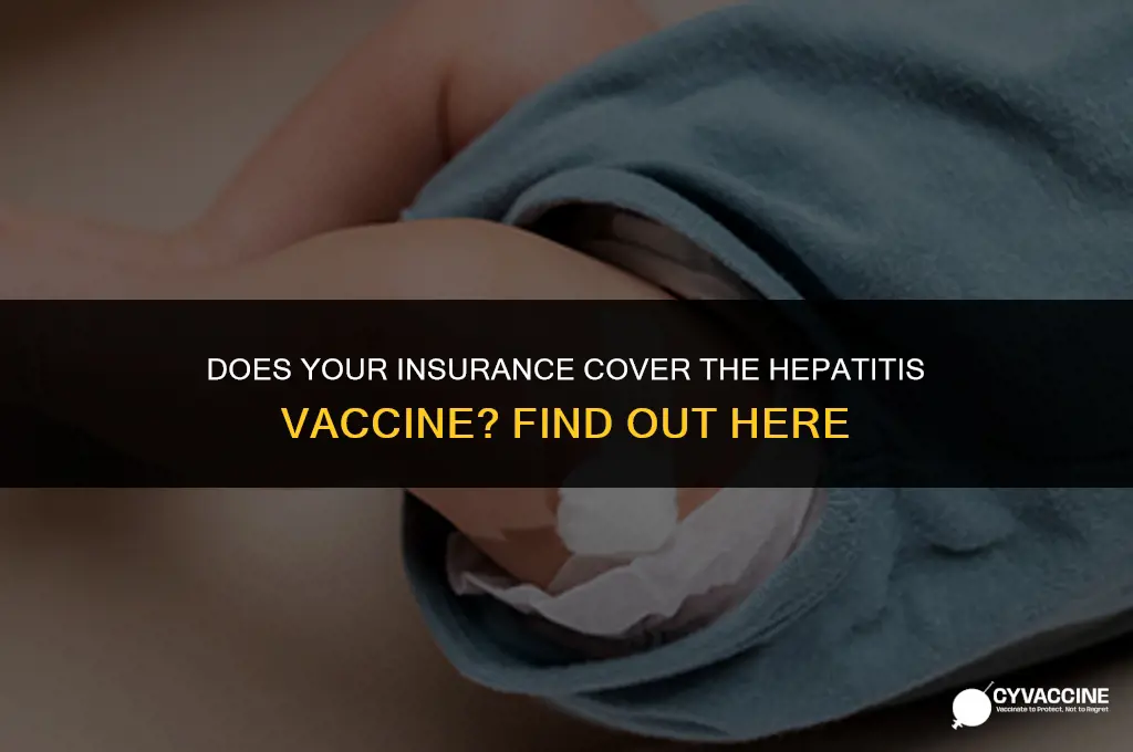 is hepatitis vaccine covered by insurance