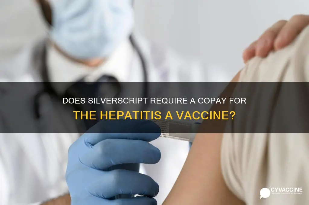 is here a copay for hep a vaccine on silverscript