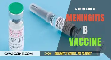 Hib vs Meningitis B Vaccine: Understanding the Differences and Similarities
