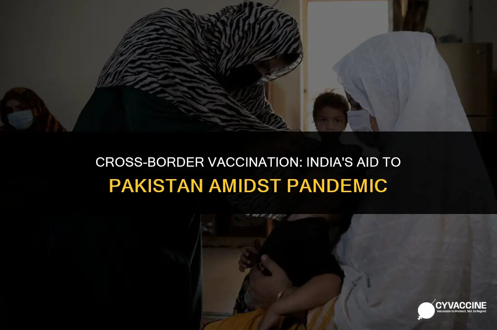 is india giving vaccine to pakistan