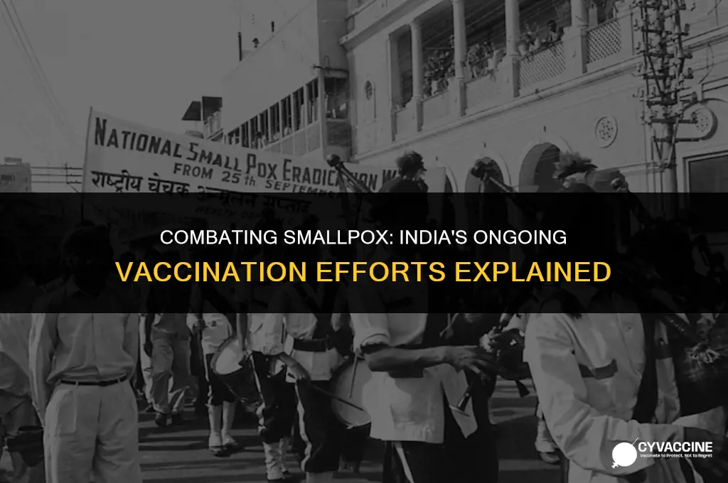 is india still vaccinating against smallpox