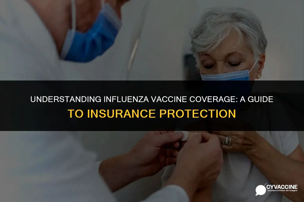 is influenza vaccine covered by insurance