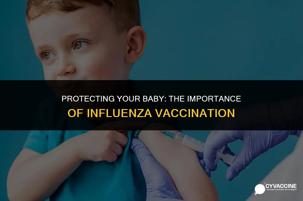 is influenza vaccine mandatory for babies