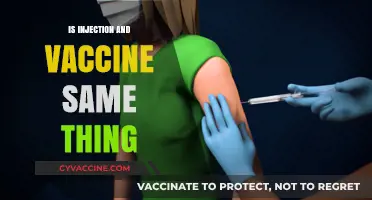 Decoding Medical Myths: Are Injections and Vaccines Truly Interchangeable?