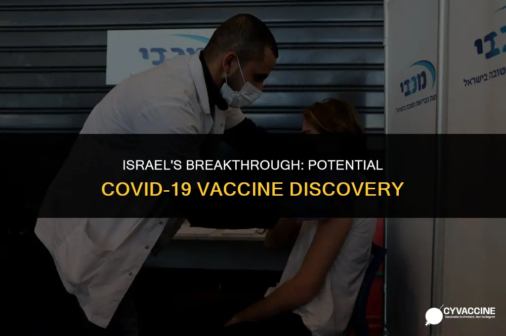 is israel found vaccine for corona