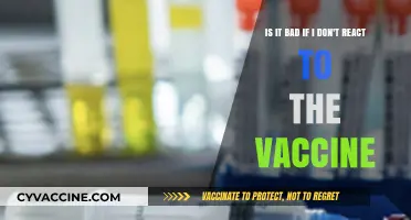No Reaction to Vaccine: Should You Be Concerned?