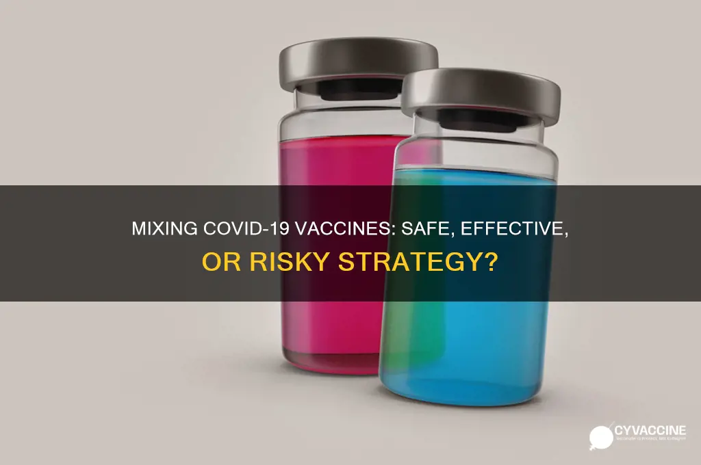 is it bad to mix and match vaccines