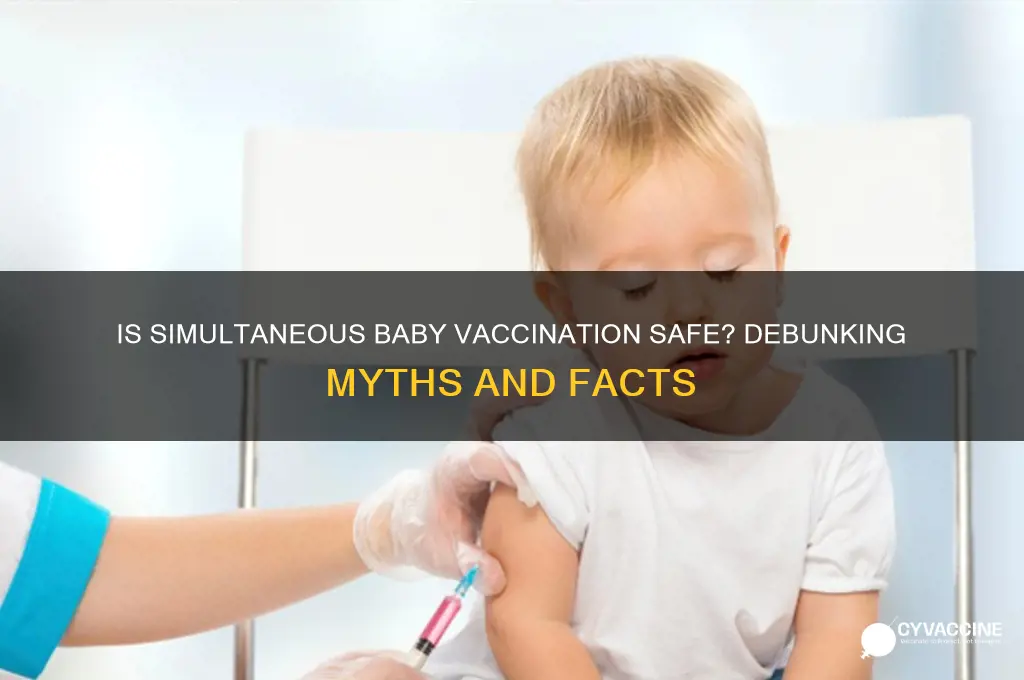 is it bad to vaccinate your baby all at once