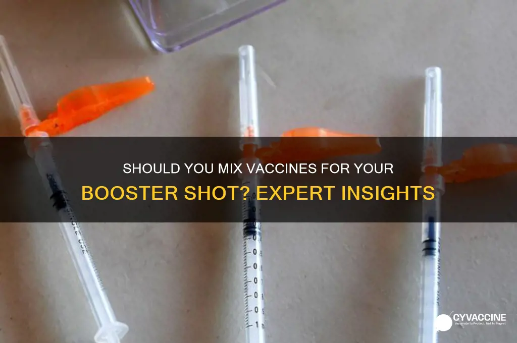 is it best to switch vaccines for booster