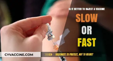 Slow vs. Fast Vaccine Injection: Which Method Enhances Efficacy?
