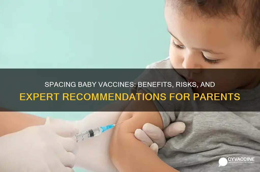 is it better to space out vaccines for babies
