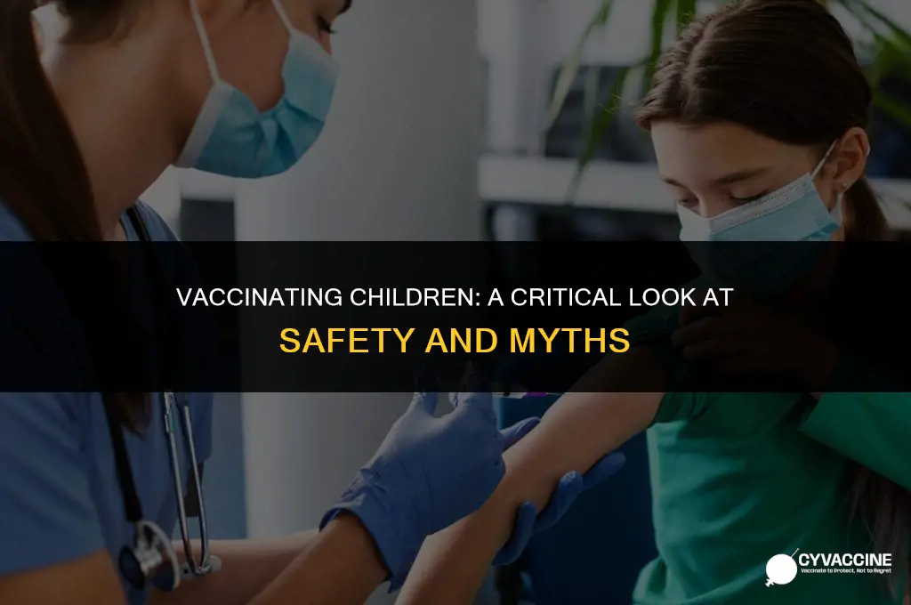 is it child endangerment to vaccinate