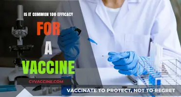 Are 100% Effective Vaccines Common? Exploring Real-World Efficacy Rates