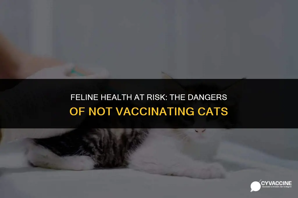 is it dangerous not vaccinating cats