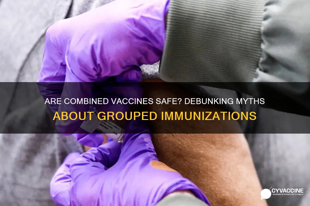 is it dangerous to have vaccines grouped up together