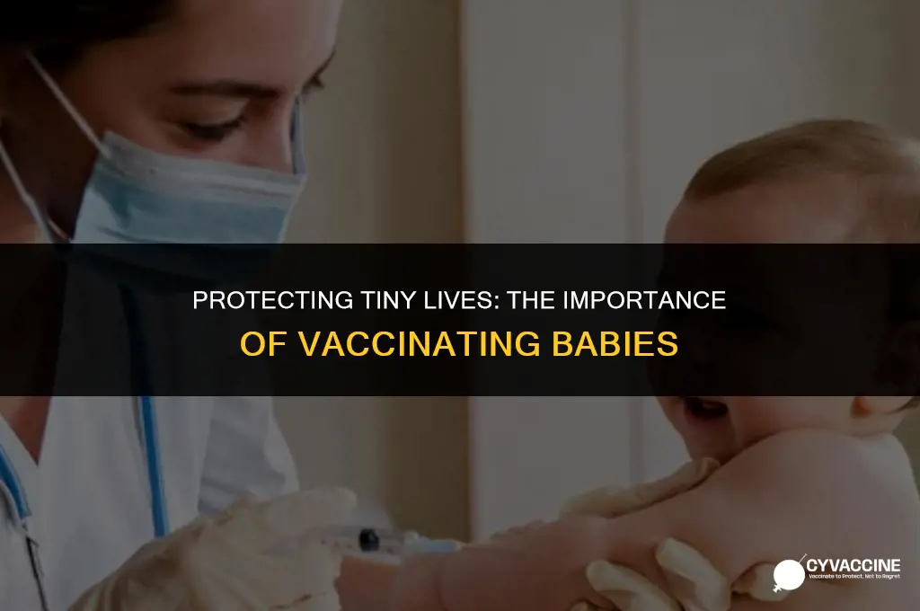 is it good to vaccinate babies