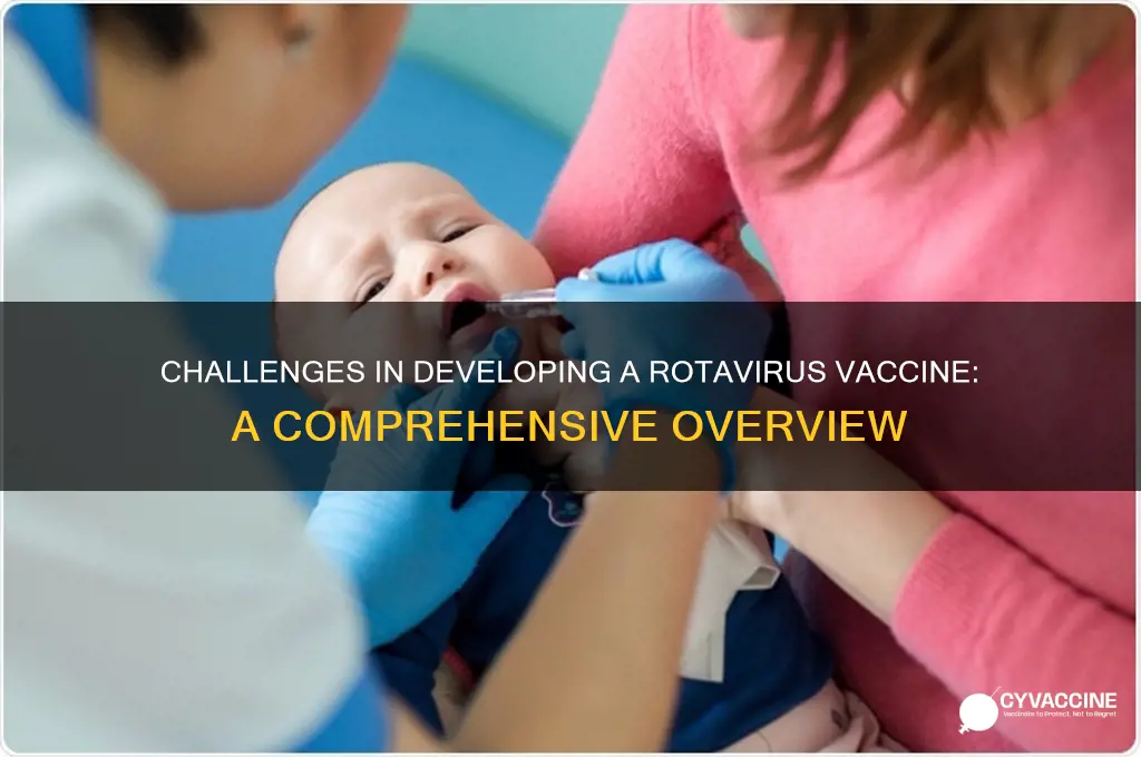 is it hard to develop a rotavirus vaccine