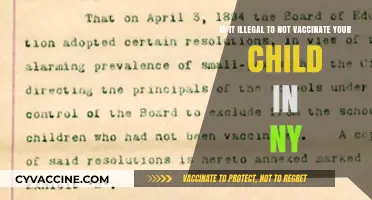 Is Skipping Child Vaccinations in NY Against the Law?