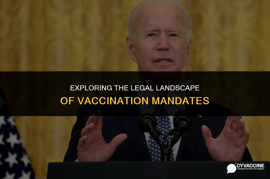 is it law to be vaccinated