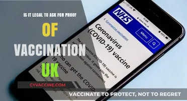 Is Proof of Vaccination Legally Required in the UK?