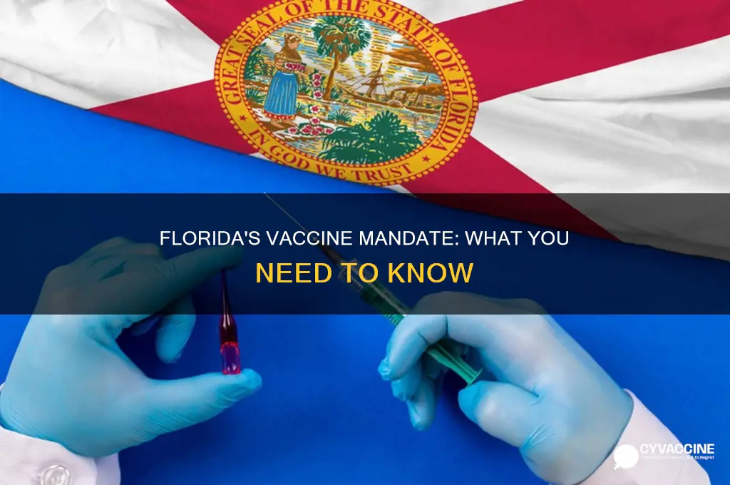 is it mandatory to be vaccinated in florida