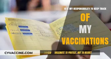 Whose Job Is It? Tracking Vaccinations and Personal Responsibility