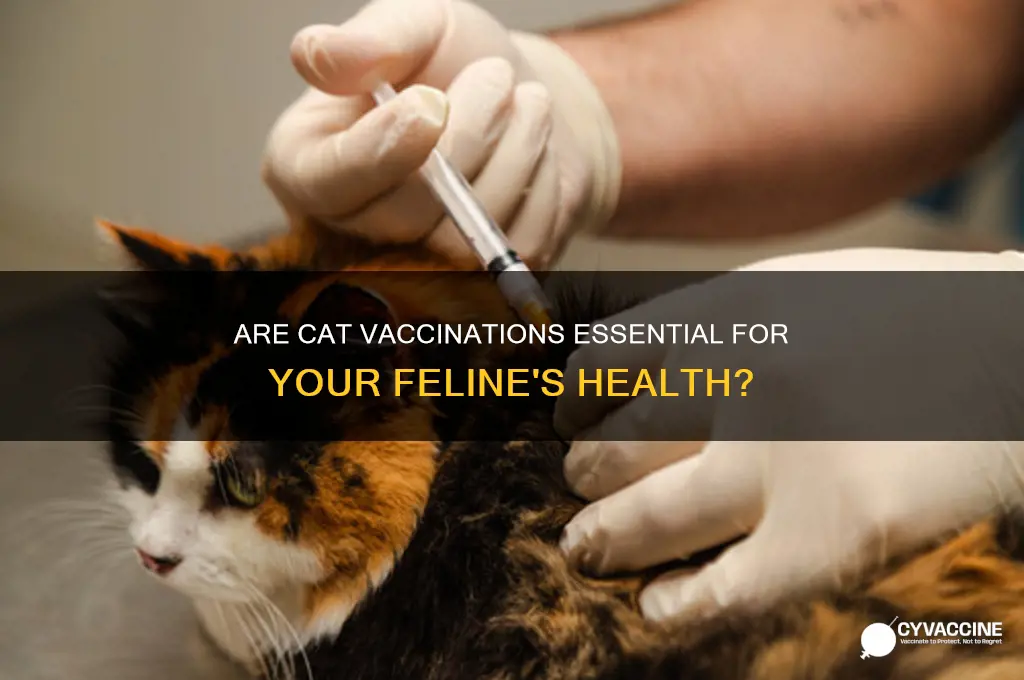 is it necessary for cats to be vaccinated