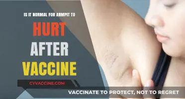 Armpit Pain After Vaccine: Common Side Effect or Cause for Concern?