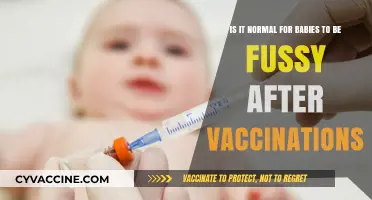 Post-Vaccination Fussiness in Babies: Understanding Normal Reactions and Comforting Tips