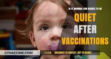 Is Baby's Silence After Vaccinations Normal? Understanding Post-Shot Quietness