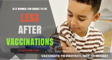 Post-Vaccination Feeding Changes: Understanding Babies' Appetite After Shots
