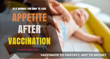 Post-Vaccination Appetite Loss in Babies: Normal or Cause for Concern?
