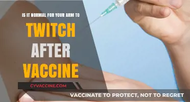 Arm Twitching After Vaccine: Common Side Effect or Cause for Concern?