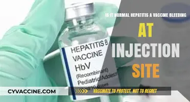 Hepatitis A Vaccine Side Effects: Is Injection Site Bleeding Normal?