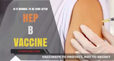 Hep B Vaccine Soreness: Is Post-Shot Pain Normal?