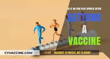 Post-Vaccine Sports: Safe to Play or Better to Wait?