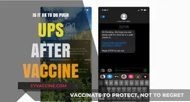 Post-Vaccine Push-Ups: Safe or Risky? Expert Advice Revealed