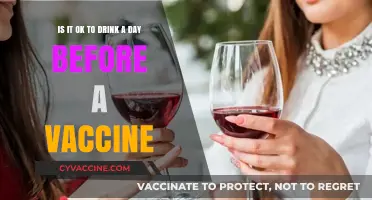 Drinking Before Vaccination: Is It Safe or Risky?