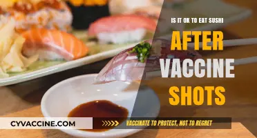 Sushi After Vaccine Shots: Safe or Risky? Expert Advice
