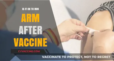 Should You Rub Your Arm After a Vaccine? Expert Advice