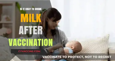 Milk After Vaccination: Safe or Not? Expert Advice Revealed