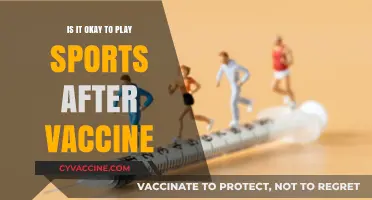 Post-Vaccine Sports: Safe to Play or Better to Wait?