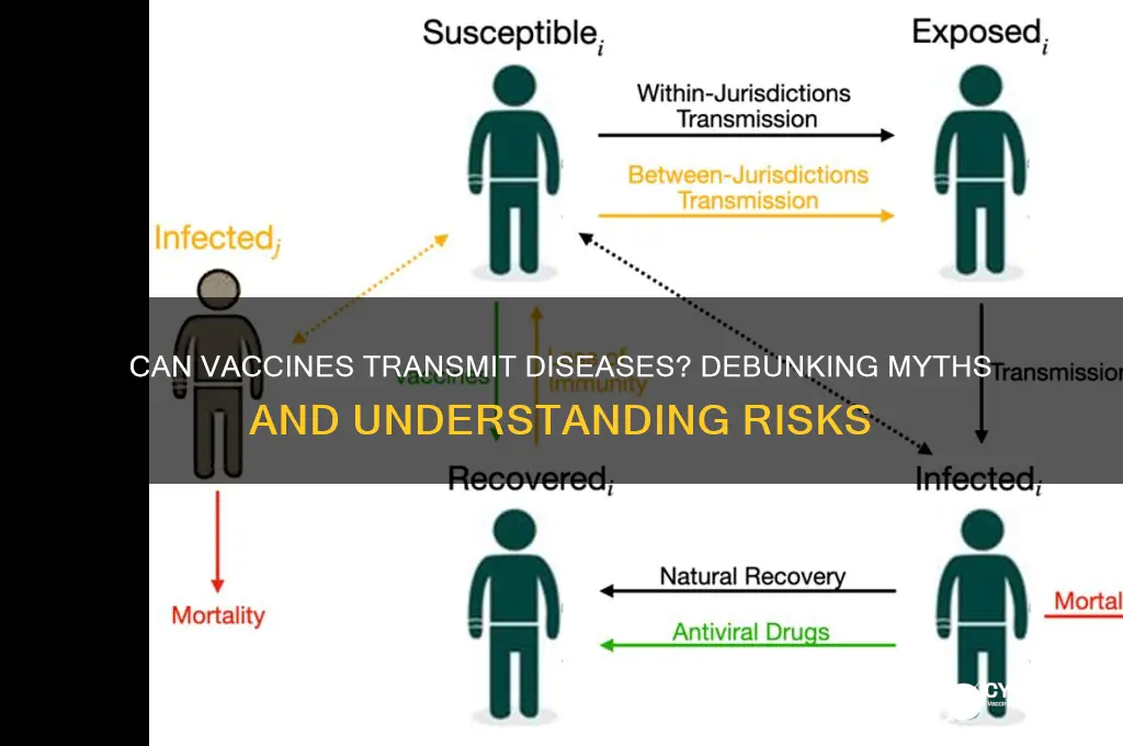 is it possible to catch a disease from a vaccine