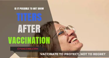 Can Vaccines Fail to Produce Detectable Titers? Exploring the Possibility