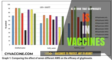 Glyphosate in Vaccines: Separating Fact from Fiction and Misinformation