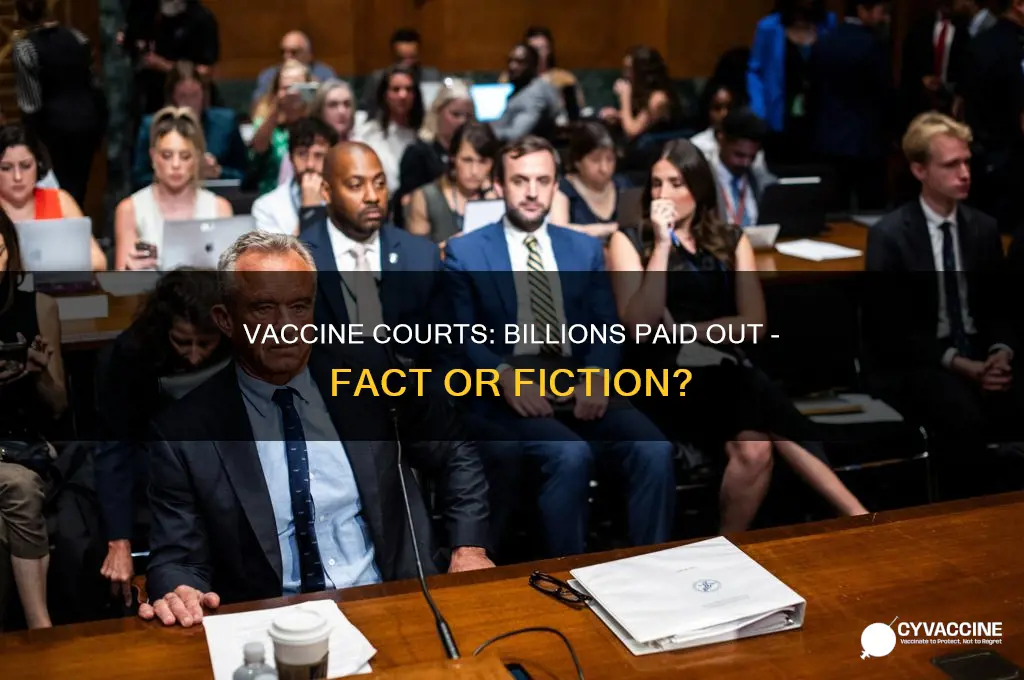 is it true that vaccine courts have paid out billions