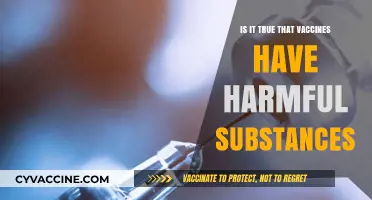 Vaccines and Harmful Substances: Separating Fact from Fiction